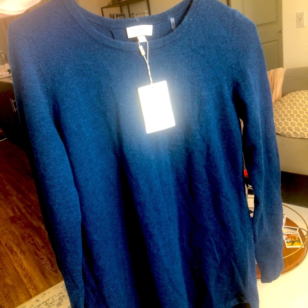 Cashmere blue sweater